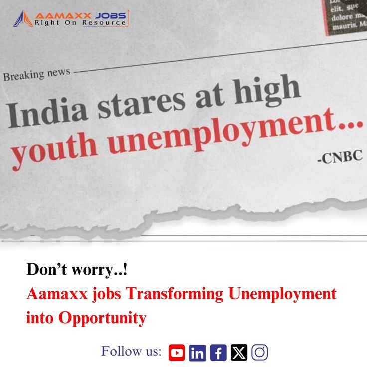 Frustrated Indian youth searching for jobs on laptop